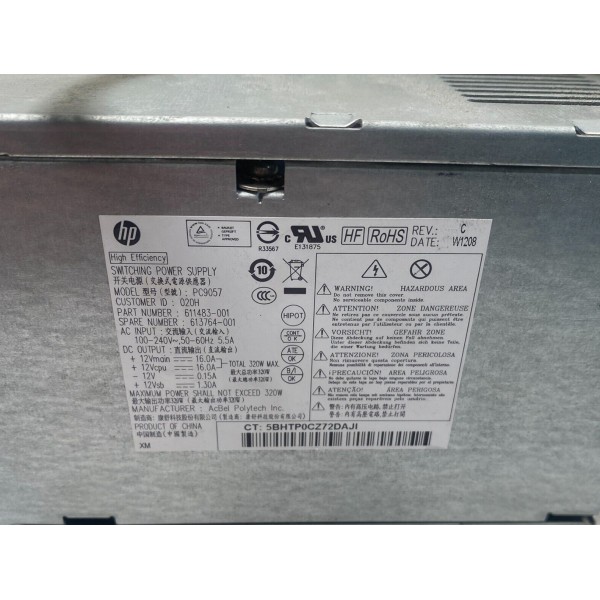 HP PC9057 Power Supply PC9057