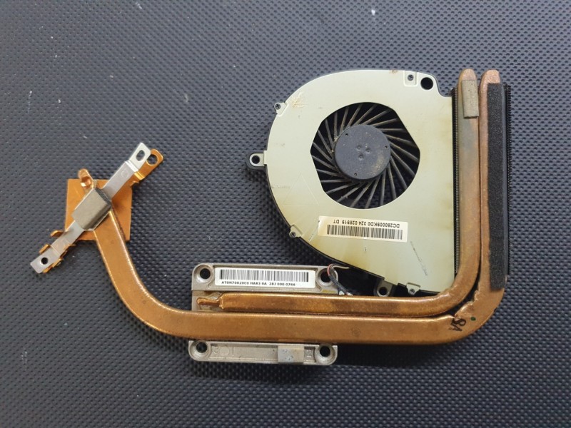 Acer E1 521 - 531 - 571 Q5WT6 Q5WPH Q5WTC Q5WS1 P5WS0 - Packard Bell TS11 TE11 TS13 TS44 P5WS0 Q5WV1 Soğutucu Blok , Fan