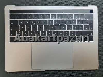 Apple MacBook Pro A1706 EMC 3071 (2016-2017)  Üst Kasa , Klavye , Touchpad , Hoparlör, Batarya , Menteşe , Ekran Cover , Alt Kasa