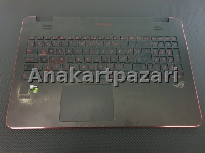 Asus Rog N551 N551J N551JK N551JX N551JB G551 G551J G551JX G551JK Üst Kasa + Touchpad + Klavye+ Power Jack (Şarj Soketi)
