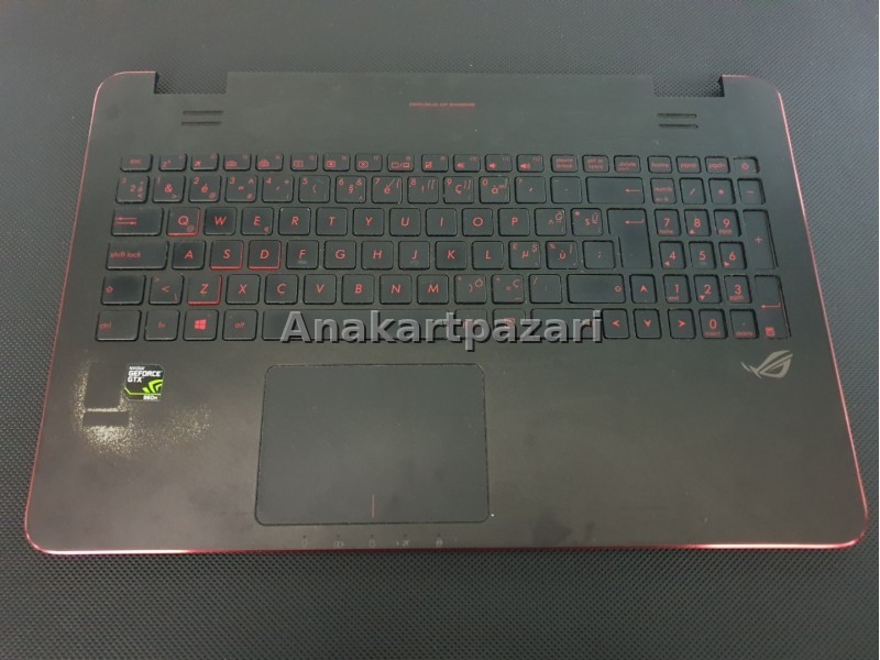 Asus Rog N551 N551J N551JK N551JX N551JB G551 G551J G551JX G551JK Üst Kasa + Touchpad + Klavye+ Power Jack (Şarj Soketi)