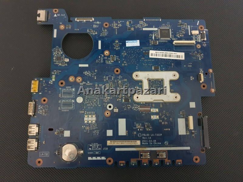 Asus X53U X53B K53B K53U Amd Anakart PBL60 LA-7322P  Rev.1A