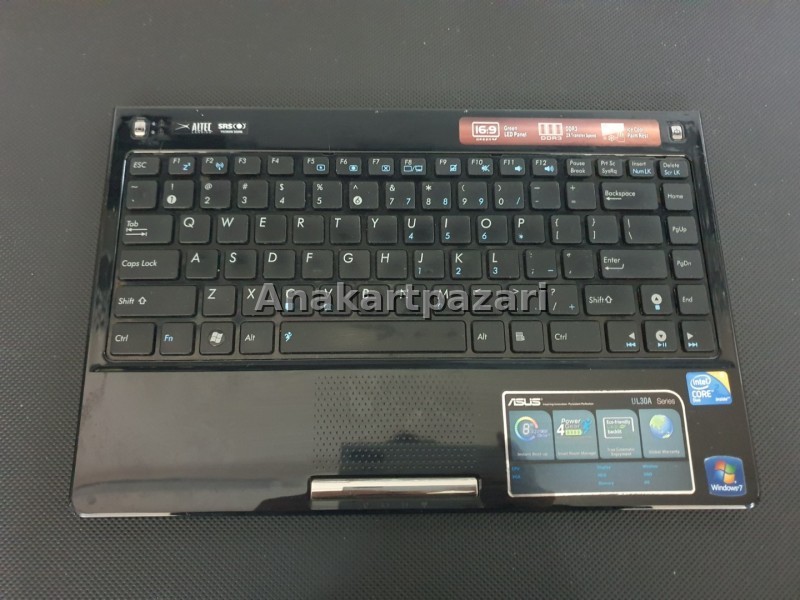 Asus UL30 UL30A Üst Kasa + Touchpad + Klavye
