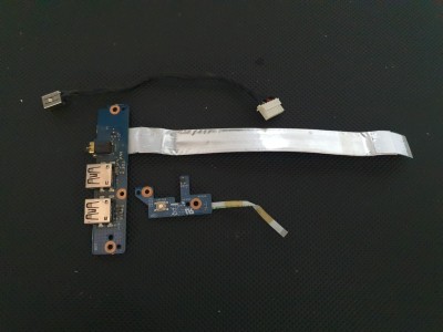 Asus Pro PU551 PU551L Power Start Board + Power Jack + Usb Audio Board