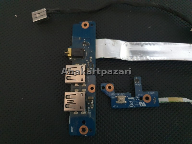 Asus Pro PU551 PU551L Power Start Board + Power Jack + Usb Audio Board