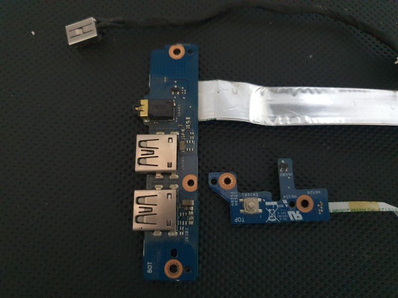 Asus Pro PU551 PU551L Power Start Board + Power Jack + Usb Audio Board