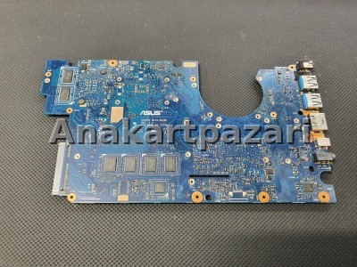Asus ZenBook UX32 UX32V UX32VD Rev. 2.2 Arızalı Anakart i7 3517U ( SR0N6) 1 GB Ekran Kartlı ( GT620M )
