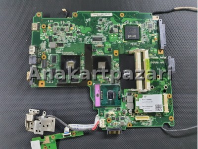 Asus N61 N61V N61VG N61VN Anakart 1GB Ekran Kartlı + Core2 İşlemci Rev.1.1
