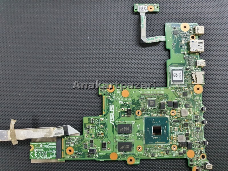 Asus Transformer EeeBook Flip E205SA Celeron Anakart (SR29H) 2 GB Ram 32 GB eMMC
