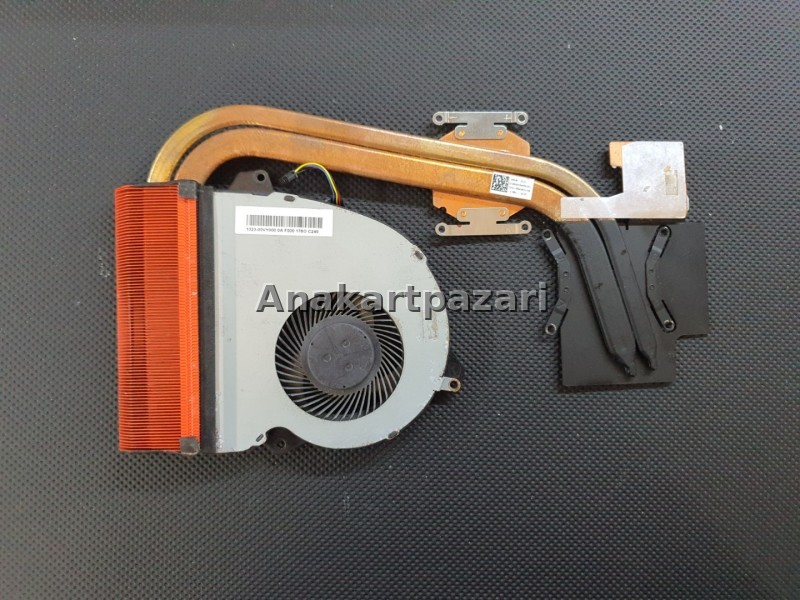 ASUS ROG GL553 , GL553V , GL553VD, GL553VE, FX553VD, FX553VE, FX53V, ZX53V, KX53V KX53VD KX53VE FZ53V Soğutucu Blok Fan