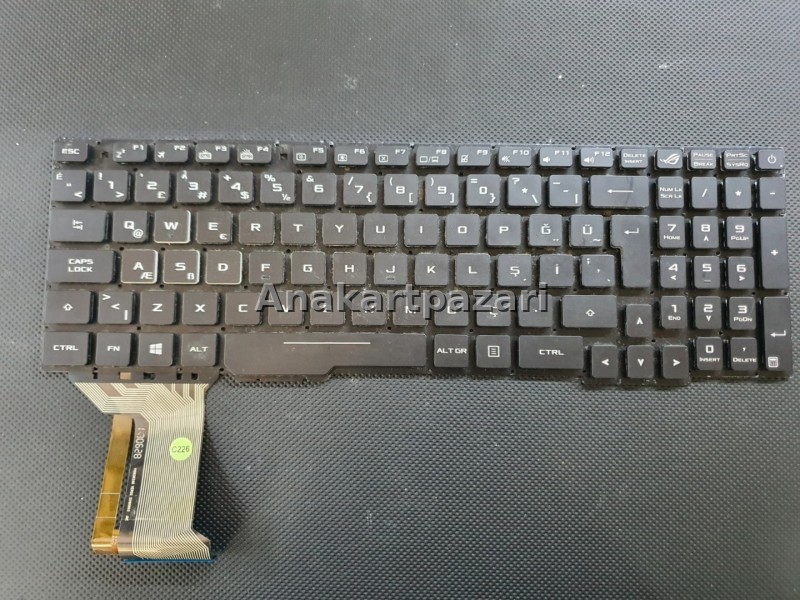 ASUS ROG GL553 , GL553V , GL553VD, GL553VE, FX553VD, FX553VE, FX53V, ZX53V, KX53V KX53VD KX53VE FZ53V Klavye