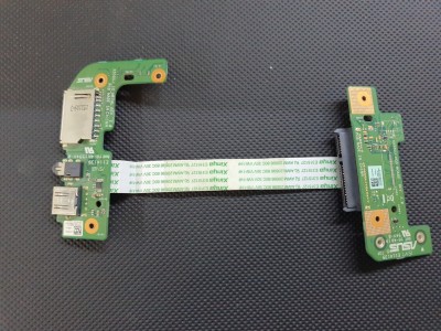 Asus K555 X555 A555 Rev 2.0 SSD HDD Sata Board  , Usb Audio SD Board