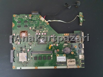 ASUS X55 X55A X55V F55A Anakart Rev 3.1 i3 2350M (SR0DQ) GT610M 1 GB Ekran Kartlı , 4GB Ram