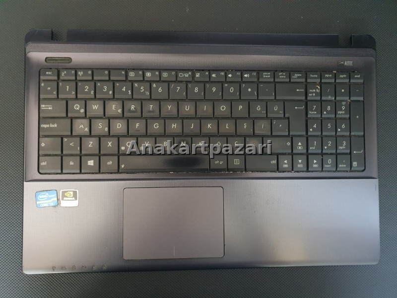 Asus X55 X55V X55A X55C X55U F55A Üst Kasa + Touchpad + Klavye