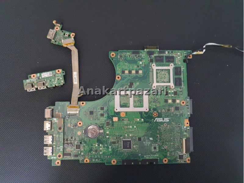 Asus N56 N56V N56VM N56VV N56VJ N56VB Rev. 2.3 Anakart , GT650M 2 GB Ekran Kartlı