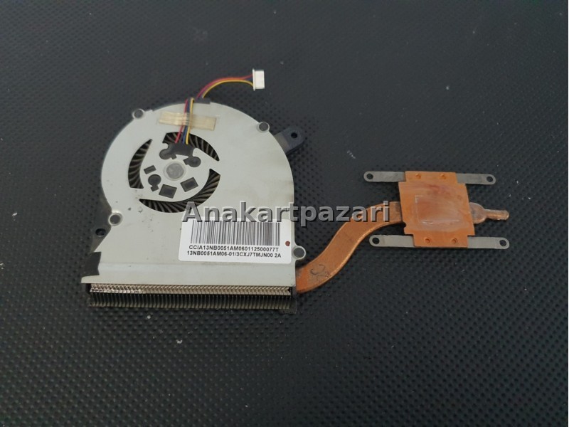 Asus S400 S400C Fan , Soğutucu Blok