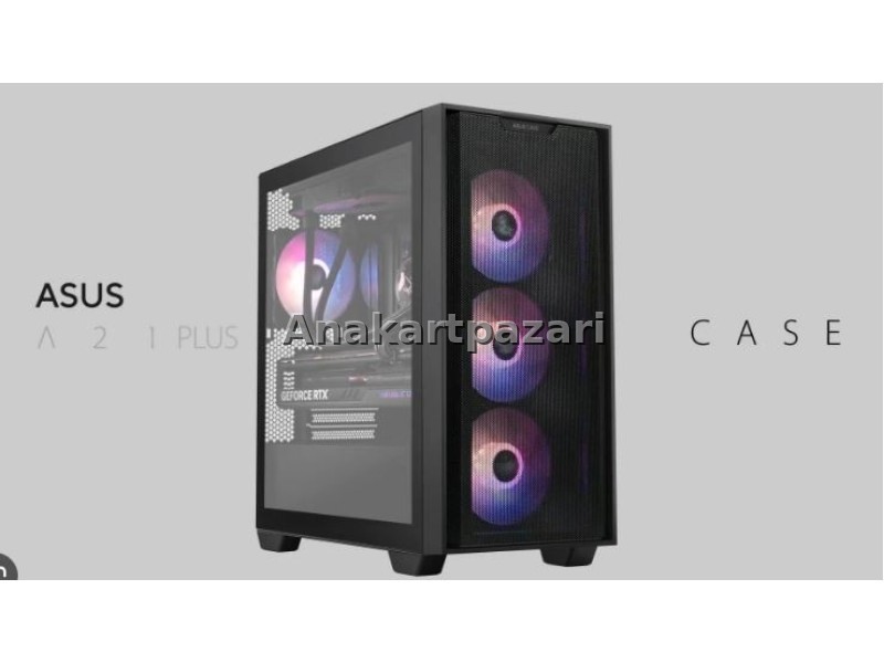 ASUS CASE A21 BOŞ KASA SİYAH (PSU YOK)