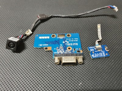 Dell Latitude E6530 E6540 Power Jack + VGA Board + Power Board ( Buton )