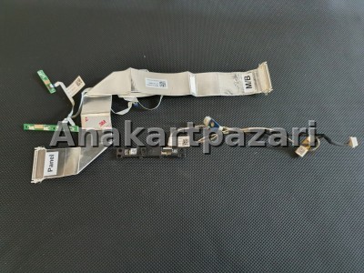 Dell Optiplex 5250 AIO All İn One  Ekran (Data) Flex Kablosu + Kamera ve Kablosu + Power Board 