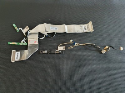 Dell Optiplex 5250 AIO All İn One  Ekran (Data) Flex Kablosu + Kamera ve Kablosu + Power Board  Dell Optiplex 5250 AIO All İn One  Ekran (Data) Flex Kablosu + Kamera ve Kablosu + Power Board