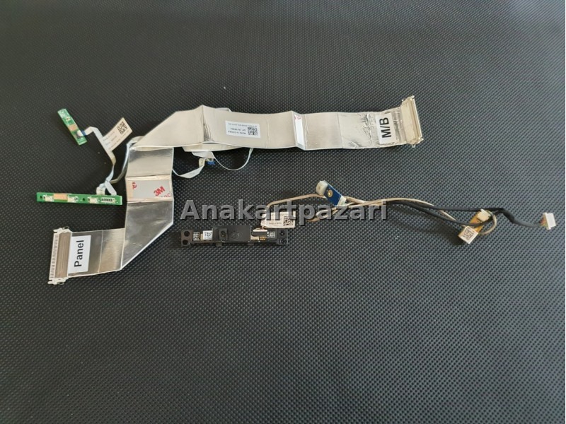 Dell Optiplex 5250 AIO All İn One  Ekran (Data) Flex Kablosu + Kamera ve Kablosu + Power Board