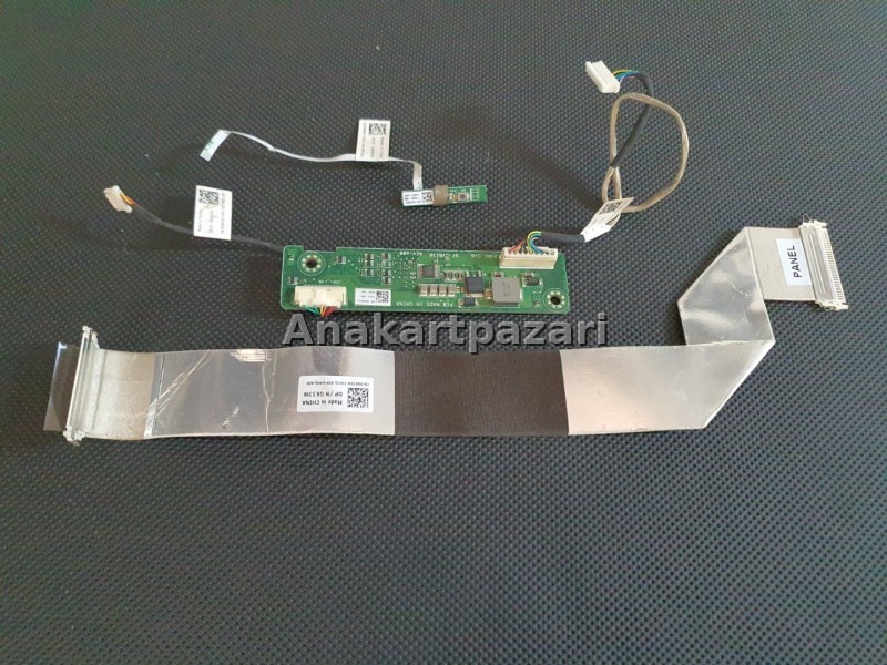 Dell Optiplex 7440 AIO All İn One Ekran ( Data ) Flex Kablosu + Power Board + Led Ekran Board