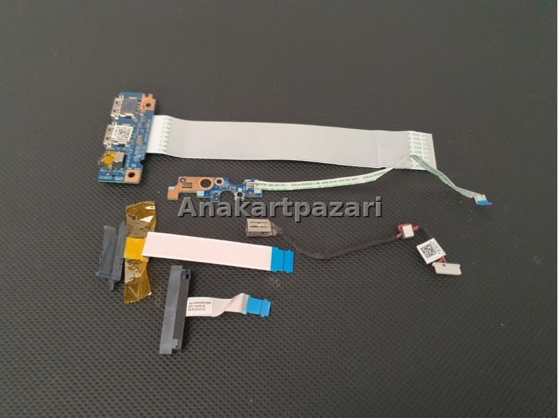 Dell İnspiron 15 AAL15 , 5459 , 5559 , 5759 Power Board, Usb + HDD Board , Power Jack , Usb Audio Board