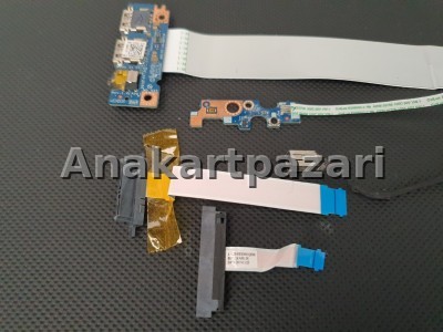 Dell İnspiron 15 AAL15 , 5459 , 5559 , 5759 Power Board, Usb + HDD Board , Power Jack , Usb Audio Board  