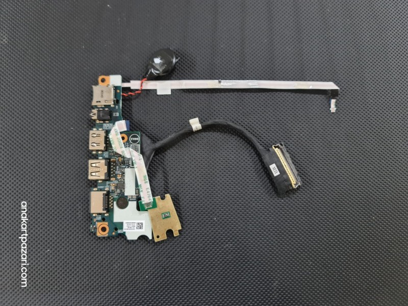 Dell Latitude 3410 3510 Usb Board + Power Board + Kabloları Dell Latitude 3410 3510 Usb Board + Power Board + Kabloları