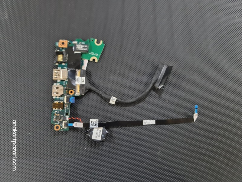 Dell Latitude 3410 3510 Usb Board + Power Board + Kabloları Dell Latitude 3410 3510 Usb Board + Power Board + Kabloları