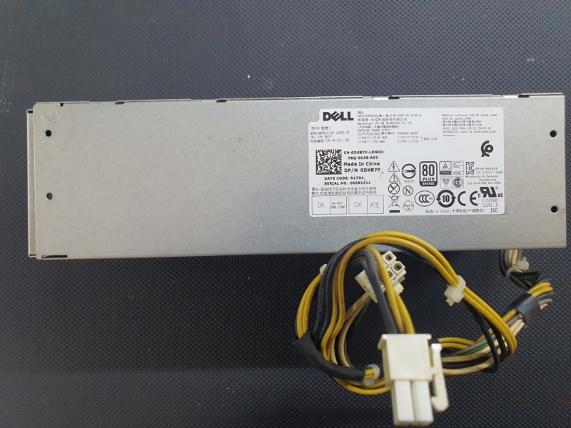 Dell OptiPlex 3040 3050 5040 5050 7040 7050 L240ES-00 Power Supply 6 Pin