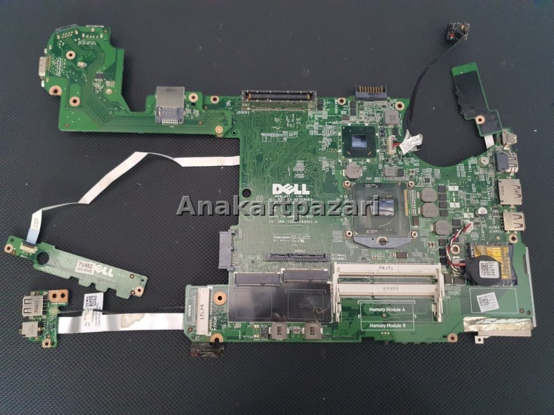 Dell Latitude E5420 P16 P16G Anakart  + i3 2310M İşlemci