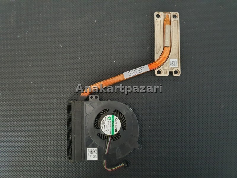 Dell Latitude E5440 P44 P44G Fan , Soğutucu Blok