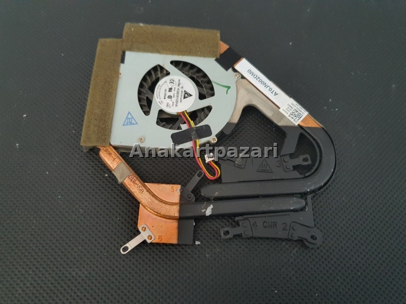 DELL XPS 14Z PLW00 Fan , Soğutucu Blok