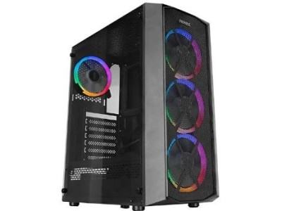 Everest Flat Mesh Boş Kasa Siyah ( PSU YOK )