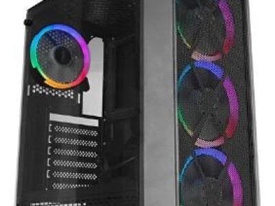 Everest Flat Mesh Boş Kasa Siyah ( PSU YOK )