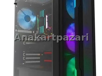 GamePower Aura Boş Kasa Siyah (PSU YOK)