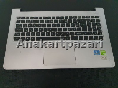 Grundig GNB 1565 A1 İ3 - 1588 B1 İ5 - 1598  B1 İ7  , Exper Q5V Üst Kasa + Touchpad + Klavye 