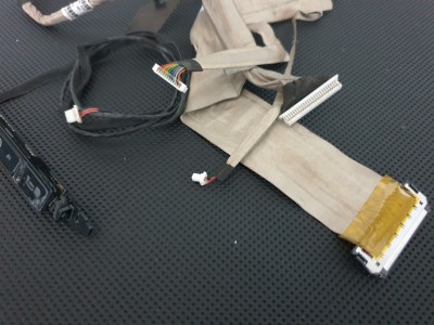 HP HSTNN-I35C HDX Dragon 9000 9100 9200 9300 HDX 9450ET Ekran Flex ( Data ) Kablosu + Kamera ve Kablosu 