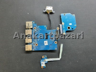 HP Probook 640 G1 - 650 G1 HSTNN-I15C Usb - Ethernet  Board + CD Rom Board + Power Board (Buton)