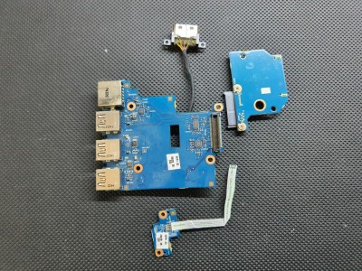 HP Probook 640 G1 - 650 G1 HSTNN-I15C Usb - Ethernet  Board + CD Rom Board + Power Board (Buton)