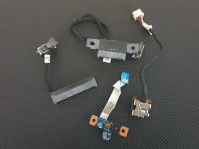 HP Pavilion G6 1080st , G6 1080et , G6 1085st , G6 1085et HDD Kablosu + CD Rom Kablosu + Power Bord  + Power Jack 
