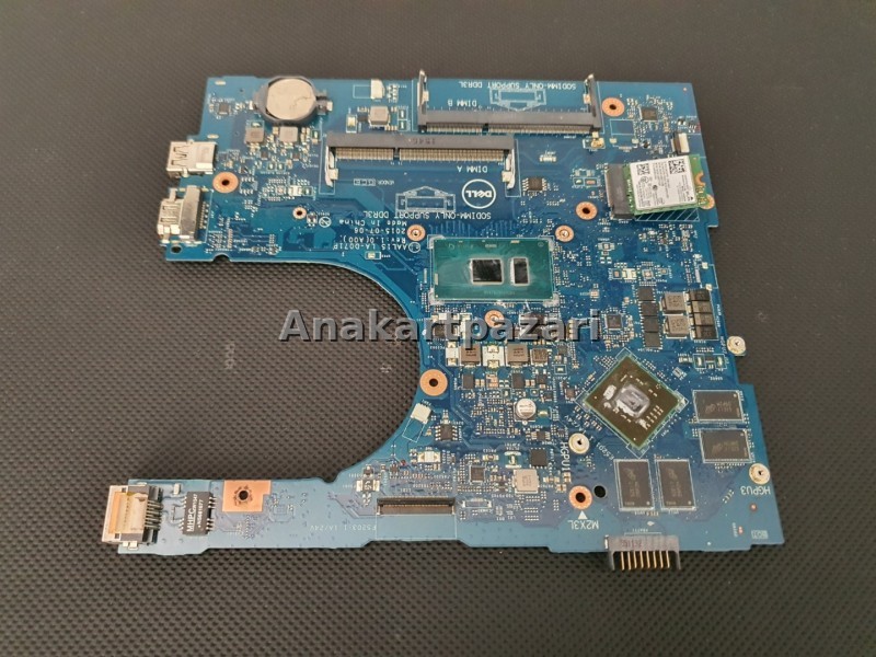 Dell İnspiron 15 AAL15 , 5459 , 5559 , 5759 Anakart i5 6200U ( SR2EY ) 2 GB Ekran Kartlı  LA-D071P Rev. 1.0