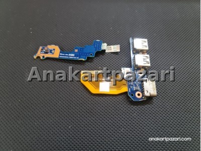 HP 840 G1 850 G1 Usb Vga Board + Power Board 