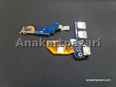 HP 840 G1 850 G1 Usb Vga Board + Power Board 