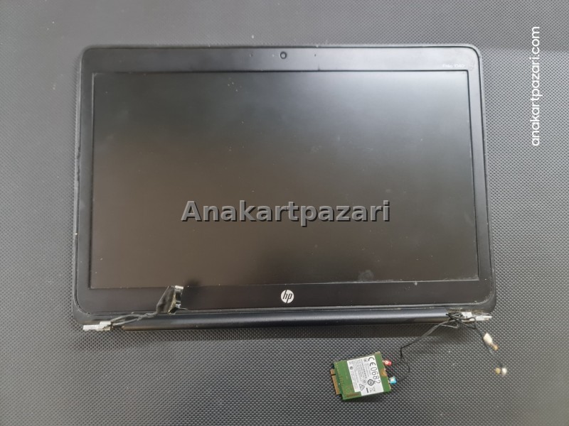 HP Elitebook Folio 1040 G2 Ekran + Ekran Cover + Bezel + Ekran Flex ( Data ) Kablosu , Kamera + Wifi Kart + Menteşe  ve Çıtası