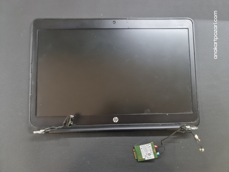 HP Elitebook Folio 1040 G2 Ekran + Ekran Cover + Bezel + Ekran Flex ( Data ) Kablosu , Kamera + Wifi Kart + Menteşe  ve Çıtası