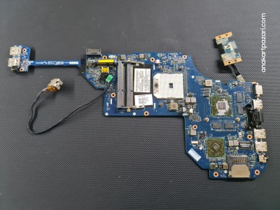 Hp Pavilion ENVY M6 Anakart LA-8712P Rev 1.0 AMD  Ekran Kartlı 