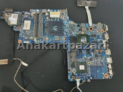 Hp DV6 7000 7200ET , DV7 7000 7200ET  Goya Balen 1.0 DDR3 11254-3 48.4st10 Anakart 2 GB Ekran Kartlı GT630M