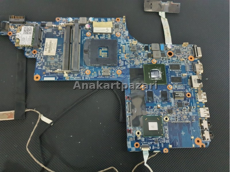 Hp DV6 7000 7200ET , DV7 7000 7200ET  Goya Balen 1.0 DDR3 11254-3 48.4st10 Anakart 2 GB Ekran Kartlı GT630M